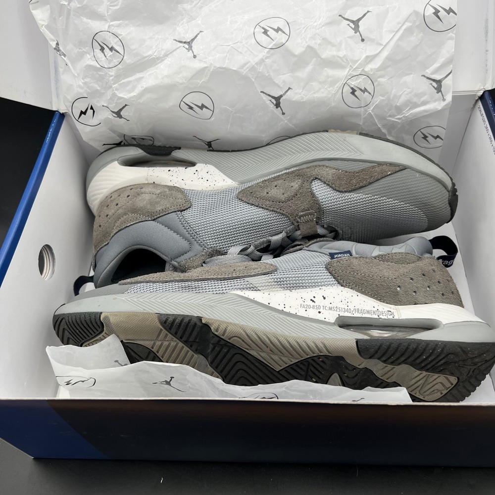 Jordan Air Cadence SP Fragment Design Particle Grey DA3655-001 Mens 13 Sneaker - Picture 2 of 16